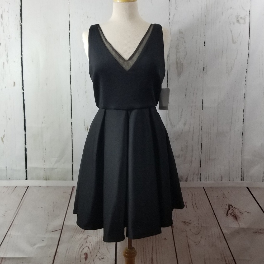 KALANI HILLIKER for Alyce V-Neck Dress w/Pockets